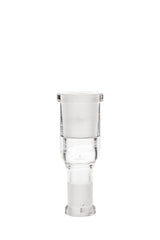 TAG 10mm to 14mm Double Female Fitting Adapter for Bongs, Clear with Laser Logo