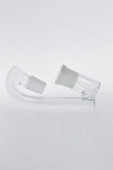 TAG - Clear Glass Drop Down Adapter, 1" Drop, Male to Female Joint, Side View