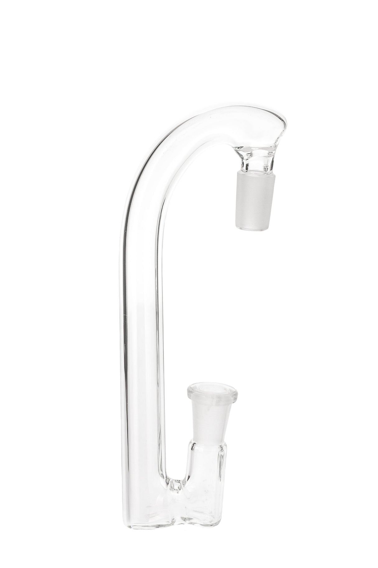 TAG Quartz Drop Down Adapter, 3" Drop, Male-Female 18mm to 14mm, for Bongs and Concentrates