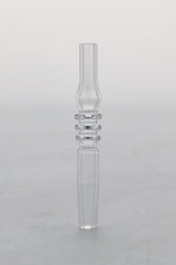 TAG - Errl Cannon Quartz Nail for Dab Rigs, 10mm Male Joint, Front View on Seamless White