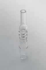 TAG Quartz Errl Cannon Nail for Dab Rigs, 10mm Joint Size, High-Quality Quartz, Front View