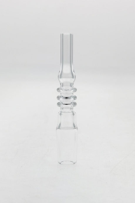 TAG Errl Cannon Quartz Nail for Dab Rigs, 10mm Joint Size, Front View on Seamless White