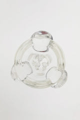 TAG - Clear Glass Multi Marble Water Pipe Slide Top View for Bongs