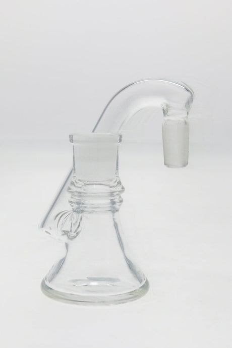 TAG Quartz Non-Diffusing Dry Ash Catcher Adapter, 14MM Male to Female, Side View