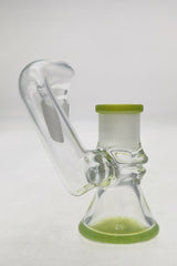 TAG Quartz Non-Diffusing Ash Catcher Adapter, Side View with Frosted Joint