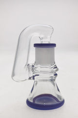 TAG Quartz Non-Diffusing Dry Ash Catcher Drop Down Adapter side view on white background