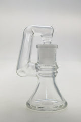 TAG Quartz Non-Diffusing Dry Ash Catcher Adapter, 14mm Female to 18mm Male, Front View