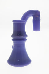 TAG Quartz Non-Diffusing Dry Ash Catcher Adapter in cobalt blue, side view on white background
