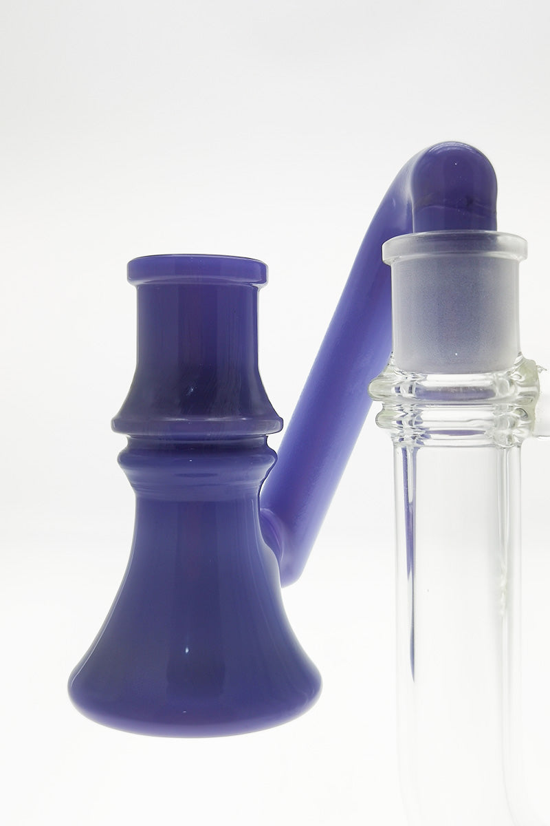TAG Quartz Non-Diffusing Dry Ash Catcher Drop Down Adapter for Bongs, Female Joint, Side View