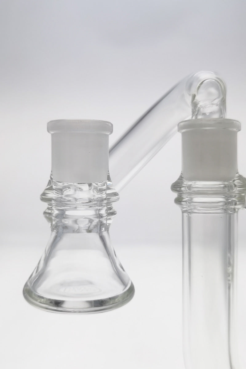 TAG Quartz Non-Diffusing Dry Ash Catcher Adapter for Bongs, Clear, 14mm Female Joint