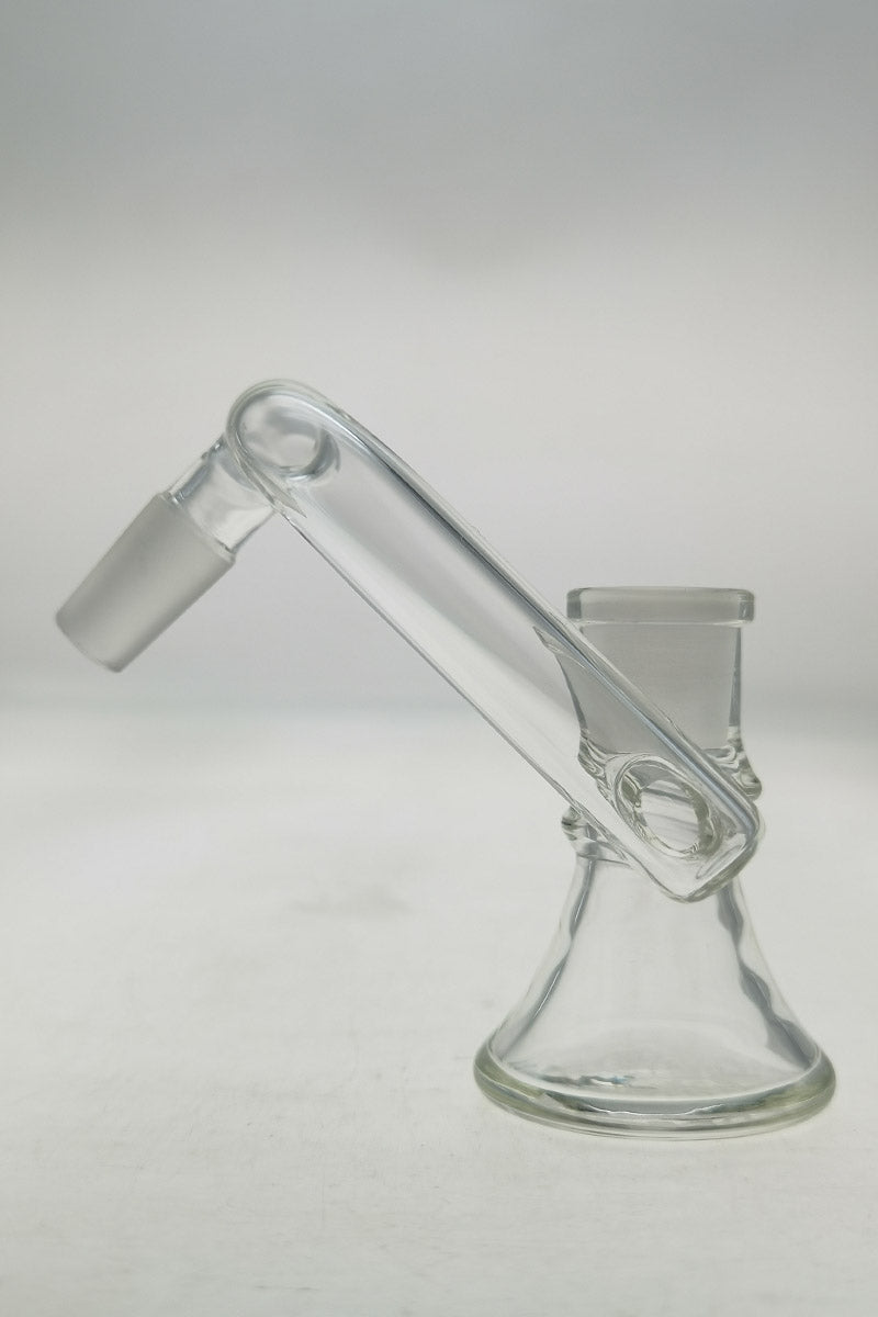 TAG Quartz Non-Diffusing Dry Ash Catcher Adapter, Side View on White Background