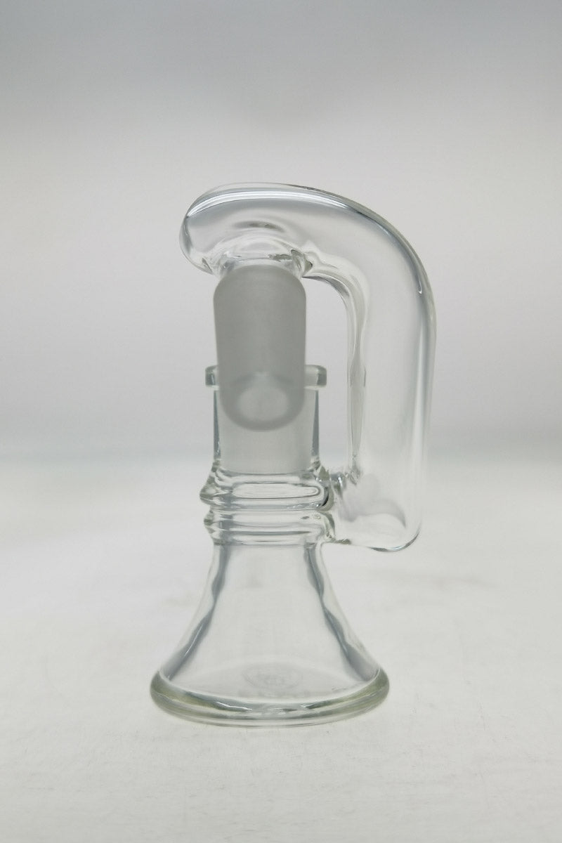 TAG Quartz Non-Diffusing Dry Ash Catcher Drop Down Adapter, 14mm Female Joint, Side View