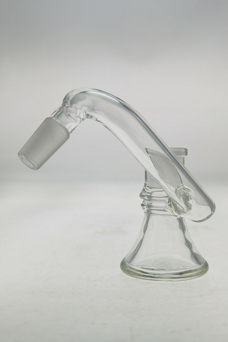 TAG Quartz Non-Diffusing Dry Ash Catcher Adapter, Female Joint, Side View