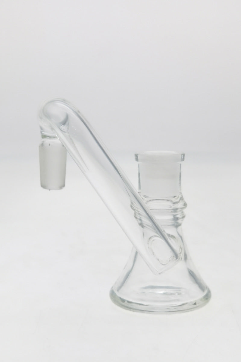 TAG Quartz Non-Diffusing Dry Ash Catcher Adapter, Side View for Bongs