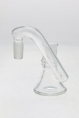 TAG Quartz Non-Diffusing Dry Ash Catcher Adapter for Bongs, Female Joint, Side View