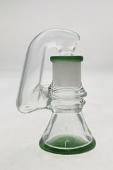 TAG Quartz Non-Diffusing Dry Ash Catcher Adapter, Side View, for Bongs with 14-18mm Joint