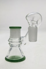 TAG Quartz Non-Diffusing Dry Ash Catcher Adapter, Female Joint, Side View for Bongs