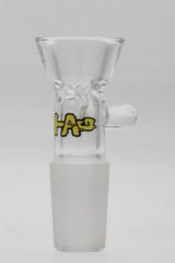 TAG Tie-Dye Pinched Screen Slide with Handle for Bongs, Front View on White Background