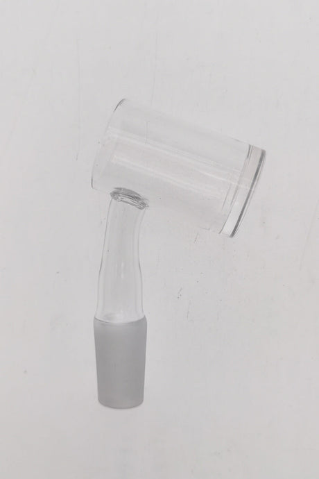 TAG Quartz Banger Can 14MM Male with High Air Flow 25x2MM-4MM, Side View on White