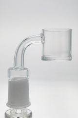 TAG Quartz Banger Can with High Air Flow, 18MM Female, Laser Engraved Logo, Side View