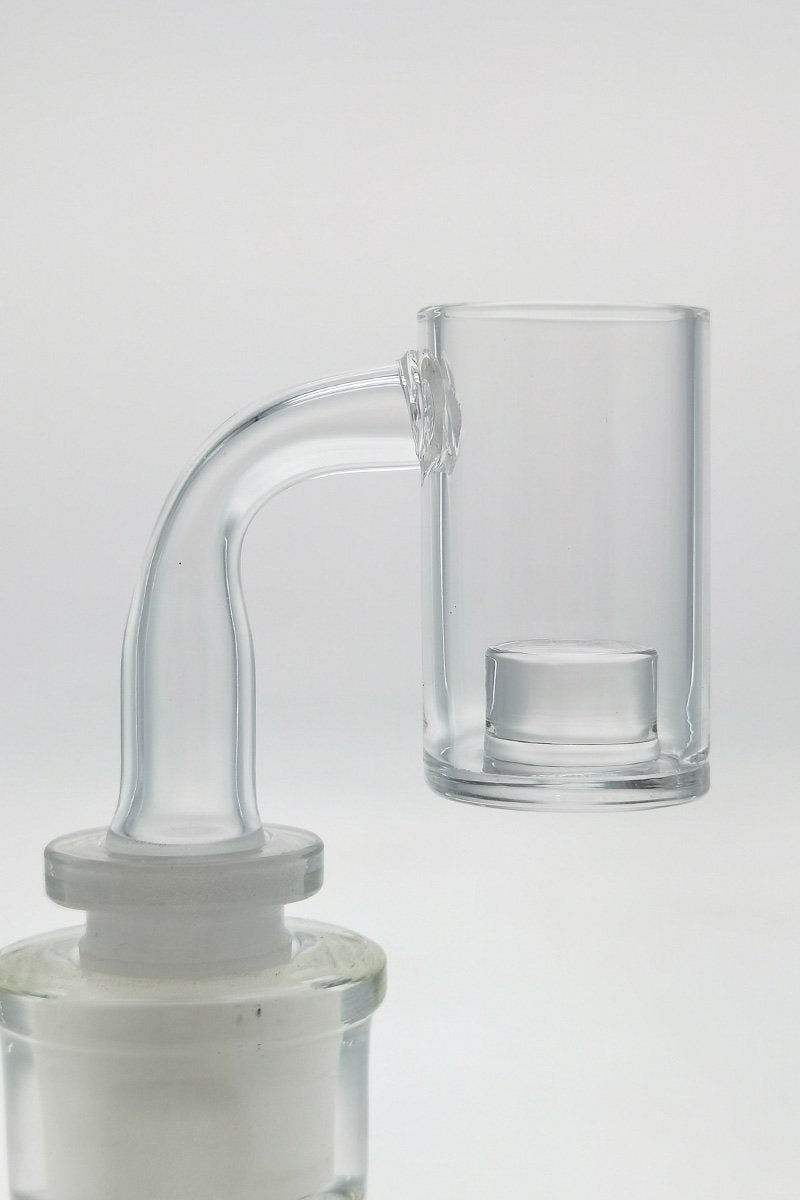 TAG Quartz Banger Can with Solid Core and High Air Flow, 14mm Female Joint, Side View