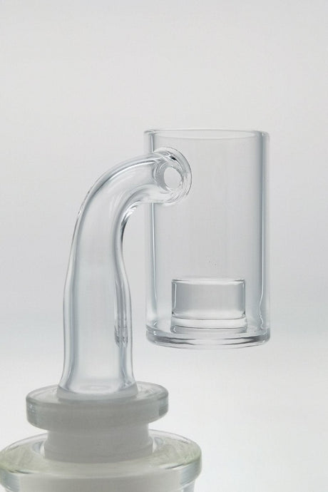 TAG Quartz Banger Can with Flat Top and Solid Core for High Air Flow, 14mm Female Joint, Side View