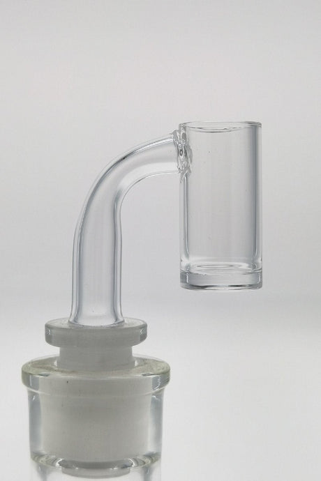 TAG Quartz Banger Can with High Air Flow, 14MM Male Joint, Laser Engraved Logo, Side View