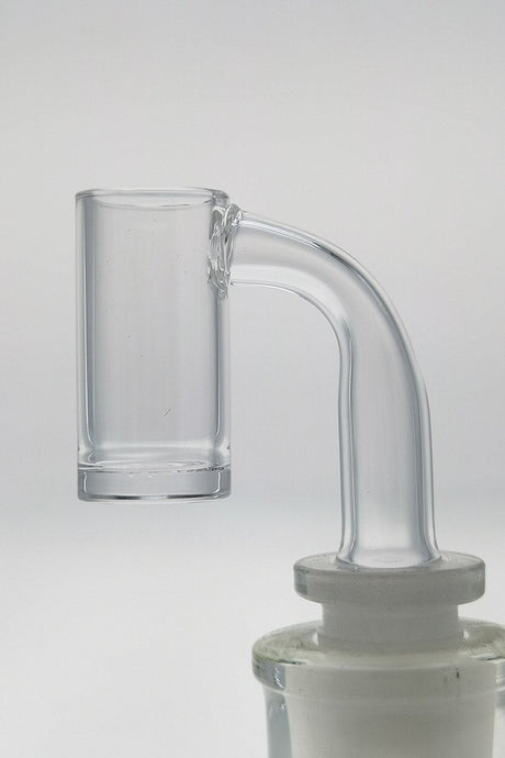 Thick Ass Glass Quartz Banger with High Airflow Design and TAG Engraving, Clear View
