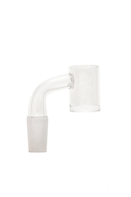 TAG Quartz Banger Can with High Air Flow and Laser Engraving, Side View on White Background
