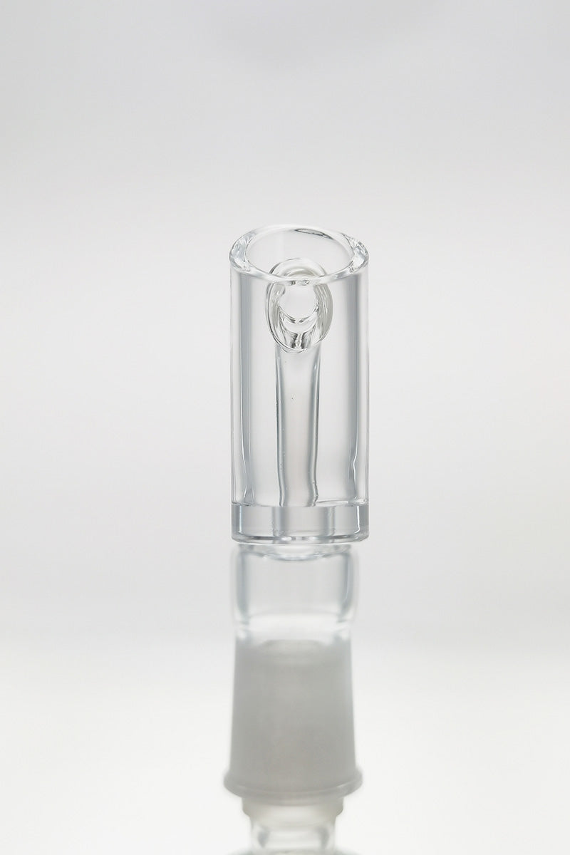 TAG Quartz Banger with High Air Flow, 16x2MM-4MM, for Dab Rigs, Front View on Seamless White