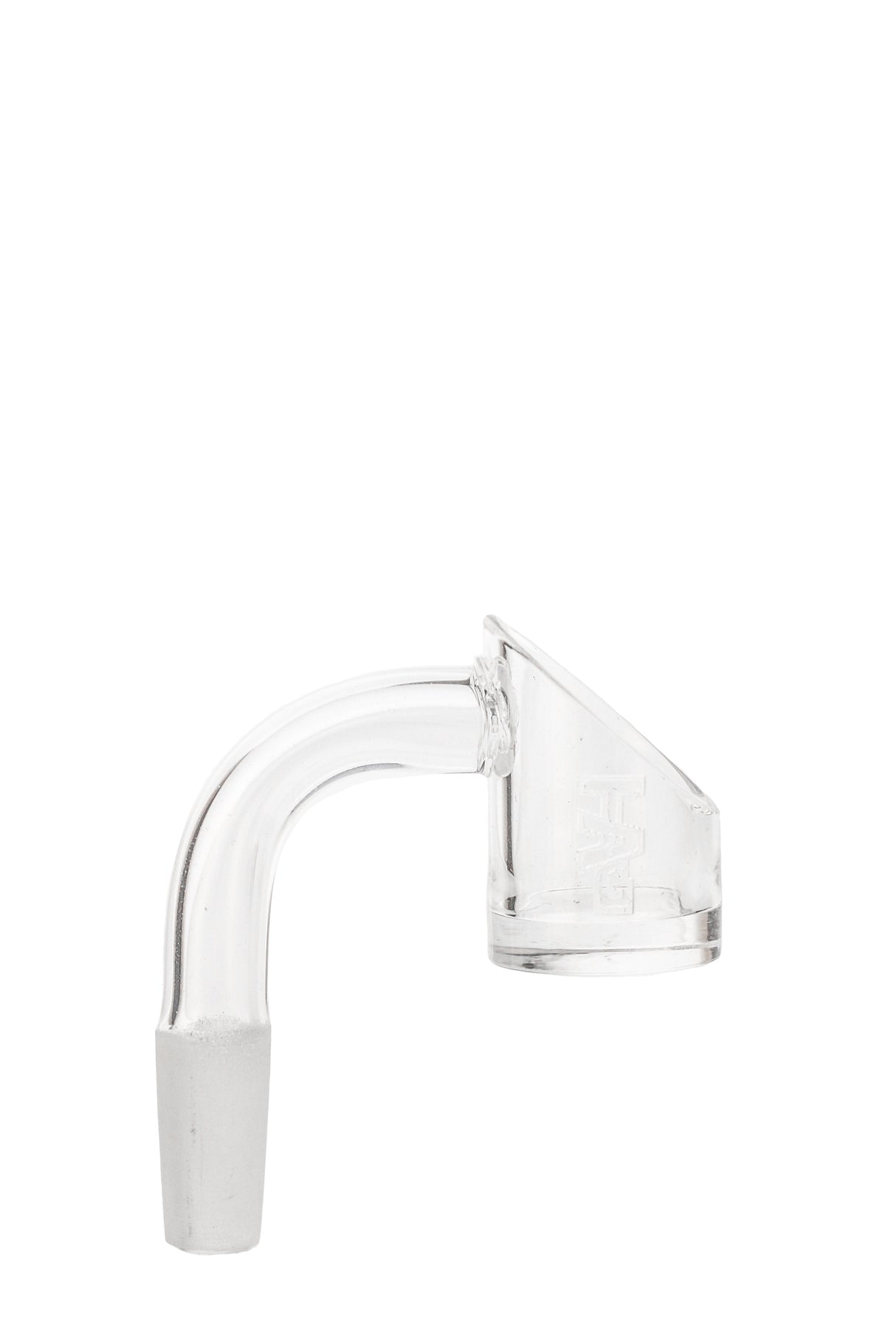TAG Quartz Banger High Air Flow 14mm Female Joint Side View on Seamless White Background