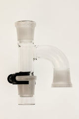 TAG - Clear Reclaim Adapter with Dish & Keck Clip for Bongs, Side View
