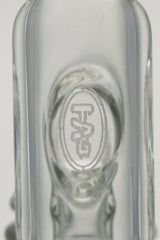 Close-up TAG logo on Reclaim Adapter with Collecting Dish for bongs, clear view