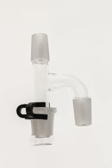 TAG Reclaim Adapter with Dish & Keck Clip for Bongs, 14mm Female Joint Side View