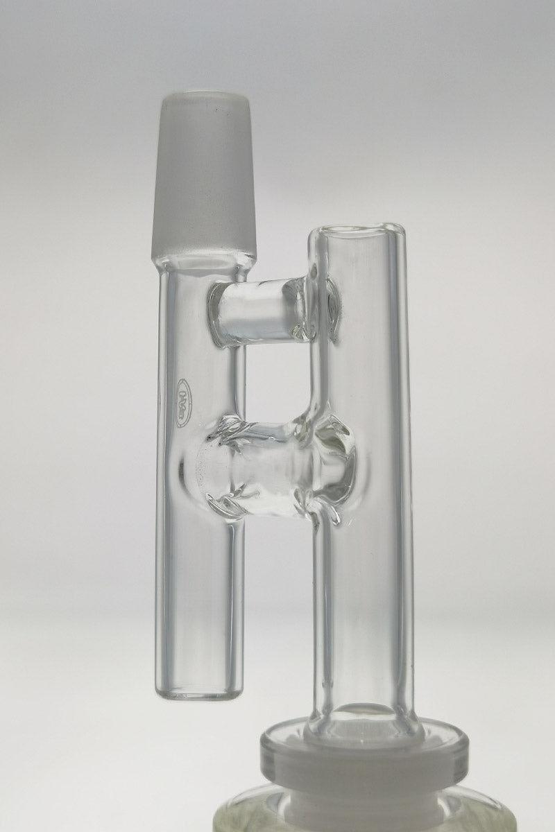 TAG - Clear Reclaim Catcher Adapter with Universal Fit for Bongs - Front View
