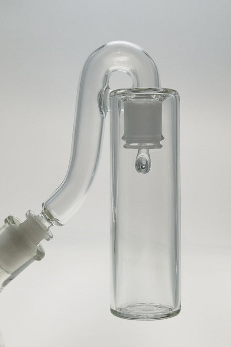 TAG Clear Ash Catcher with Removable Downstem, 45 Degree Angle, 14MM Male to 18MM Female