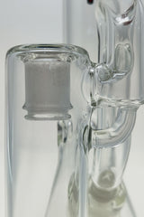 TAG Clear Quartz Ash Catcher with Removable Downstem, 14MM Male to 18MM Female, Close-up