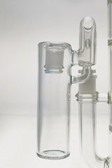 TAG Clear Glass Ash Catcher with Removable Downstem, 14MM Male to 18MM Female