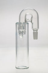 Thick Ass Glass Removable Downstem Ash Catcher, 18/14MM with Clear Glass, Side View