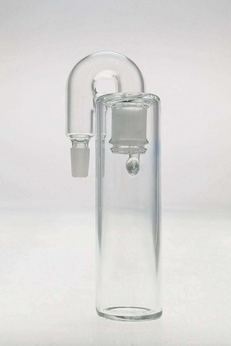 TAG Clear Removable Downstem Ash Catcher, 18MM to 14MM, Front View on White Background
