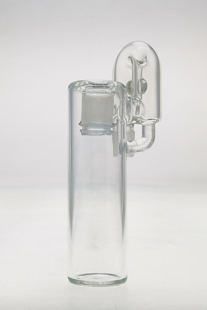 Thick Ass Glass Removable Downstem Ash Catcher, 18MM Female to 14MM Male, Front View