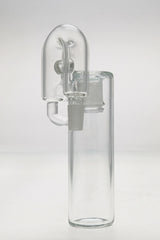 Thick Ass Glass Ash Catcher with Easy-Clean Removable Downstem, 18MM to 14MM, Front View