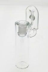 TAG Quartz Ash Catcher with Removable Downstem, 18MM to 14MM, Front View on White