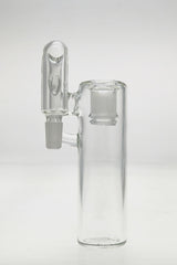 TAG Clear Glass Ash Catcher with Removable Downstem, 18MM to 14MM, Front View