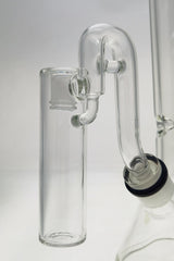 TAG 44x4MM Clear Glass Ash Catcher with Removable Downstem, 18MM Male to Female