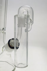 TAG Quartz Ash Catcher with Removable Downstem, 18MM Male to Female Joint, Side View