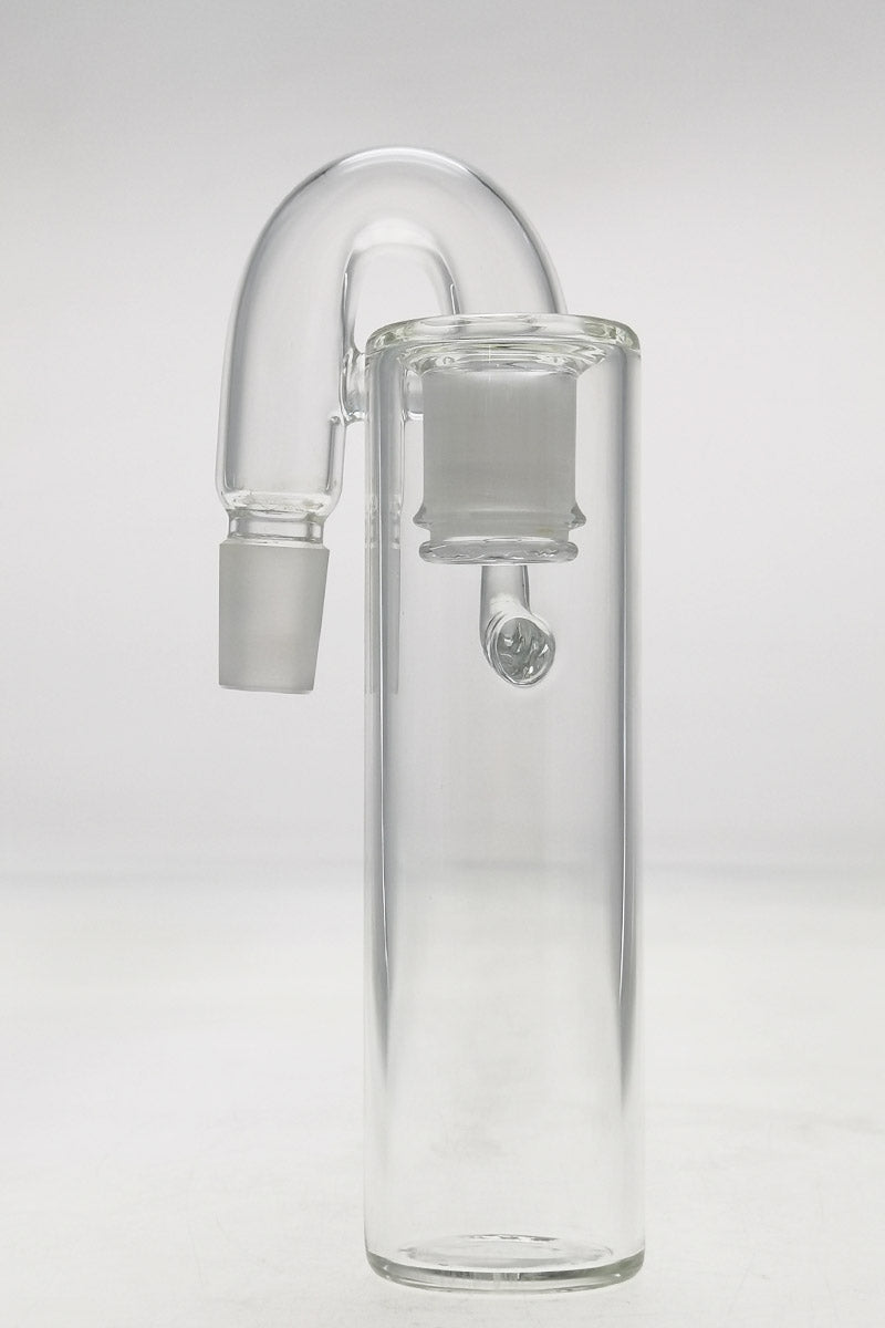 Thick Ass Glass Ash Catcher with Removable Downstem, 18MM Male to Female Joint, Side View