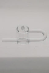 TAG Quartz Swing Arm Bucket for Honey Bucket, Clear 4MM Thick, Glass on Glass
