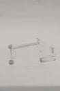 TAG Quartz Swing Arm Bucket 16x2MM - Clear 4MM Thick for Honey Bucket, Side View