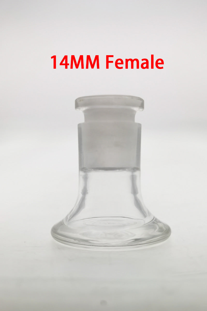 TAG - Thick Ass Glass Slide Holder Stand, 14mm Female Joint Size, Front View on White Background